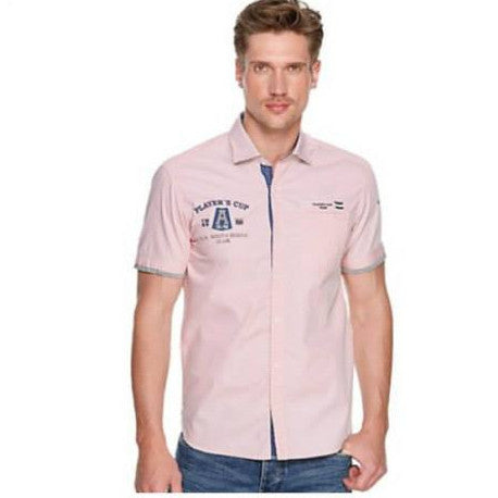 s.Oliver Chemise manches courtes Rose/blanc