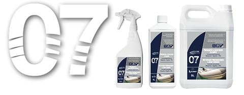Nautic Clean 07 Nettoyant pneumatiques & semi-rigides